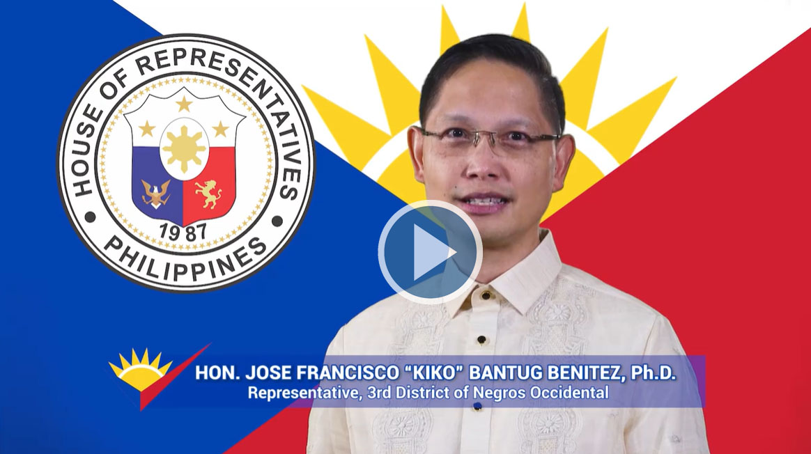 A Message From The Rep. Francisco ′′ Kiko ′′ B. Benitez - Cong. Dr ...