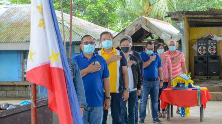 Turn-over of Barangay Hall and Covered Court in Amayco, Murcia with Cong. Kiko Benitez and Mayor Gerry Rojas