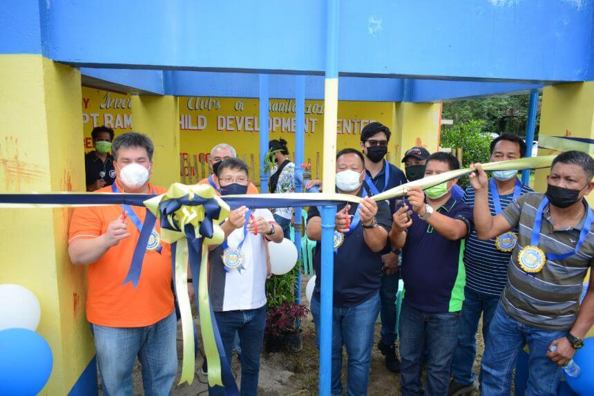 Communal Water Service Launched In Silay Barangay Kapitan Ramon