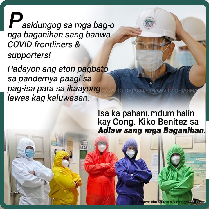 Pahanumdum Halin Kay Cong. Kiko Benitez Sa Adlaw Sang Mga Baganihan