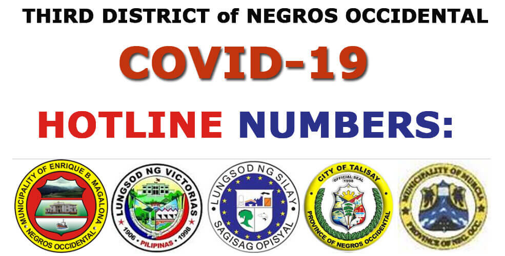 3rd District LGUs COVID-19 Hotline Numbers - Cong. Dr. Kiko Benitez