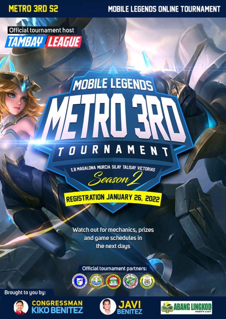 METRO 3RD MOBILE LEGENDS TOURNAMENT SEASON 2, ABANGAN!