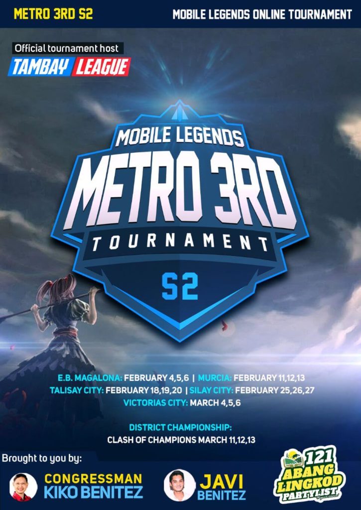 METRO 3RD MOBILE LEGENDS TOURNAMENT SEASON 2: Mechanics and Requirements