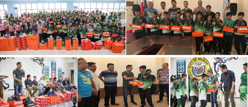 Cong. Kiko Benitez Sponsors Uniforms For 2019 Palarong Panlalawigan Metro 3rd Athletes