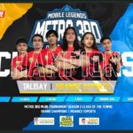 Congrats! METRO 3RD MOBILE LEGENDS TOURNAMENT SEASON 2 Champions & MVPs