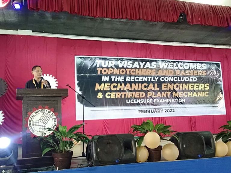 TUPV, Cong. Kiko honors new engineers.