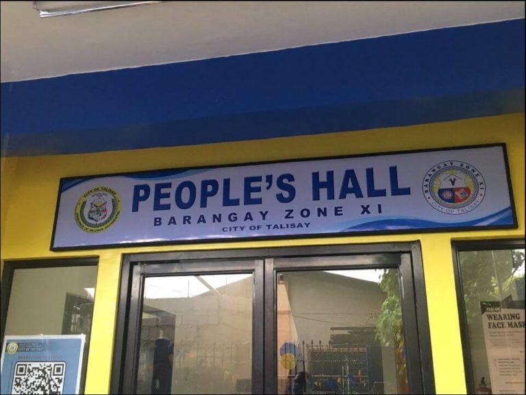 Inauguration of Barangay Hall of Brgy. Zone 11, Talisay City