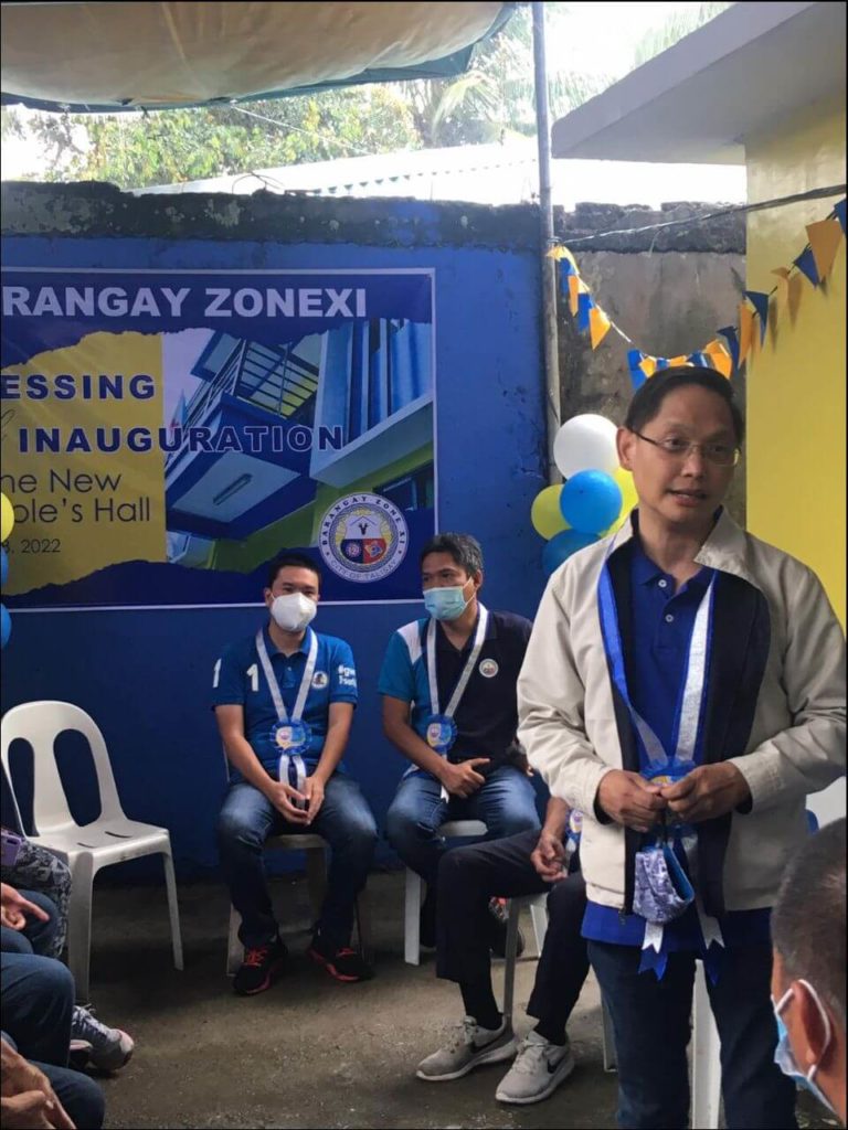 Inauguration of Barangay Hall of Brgy. Zone 11, Talisay City