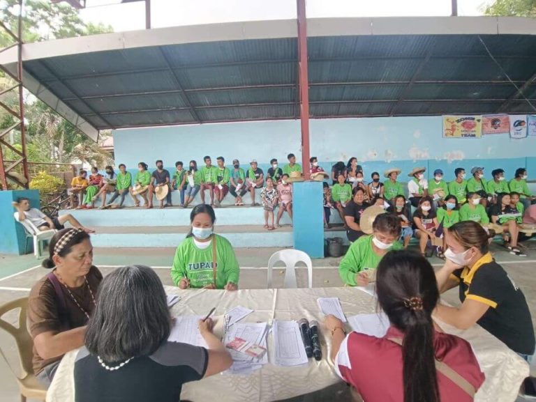 DOLE -TUPAD Pay out at Barangay Concepcion, Talisay City