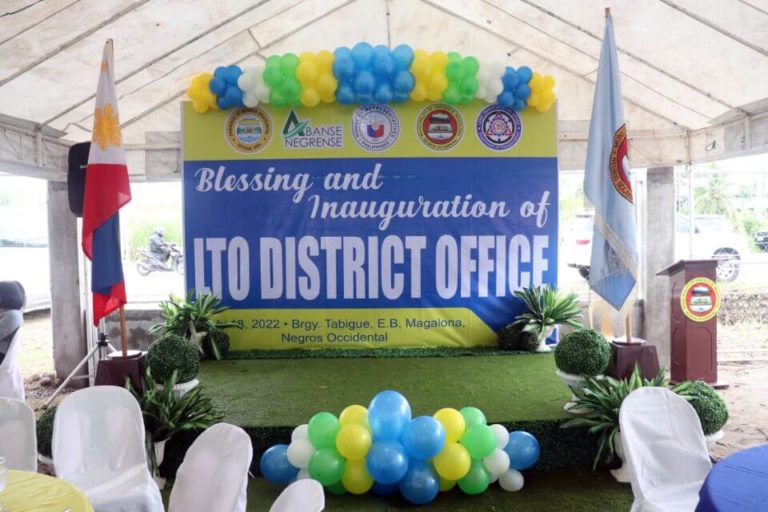 Blessing and Inauguration of LTO District Office