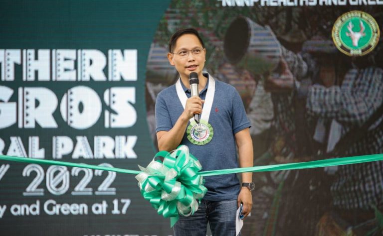 Cong. Kiko at 17th anniversary of the Northern Negros Natural Park