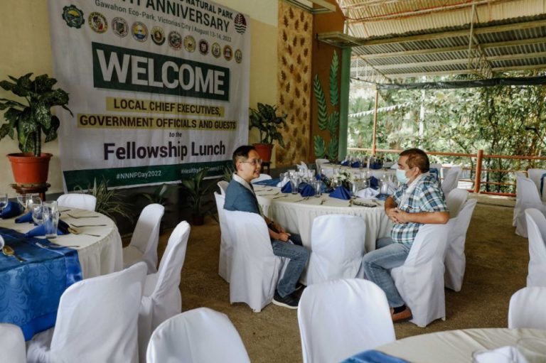 Cong. Kiko at 17th anniversary of the Northern Negros Natural Park