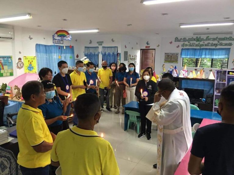 Inauguration of Covered Court and Child Development Center of Barangay San Fernando, Talisay City