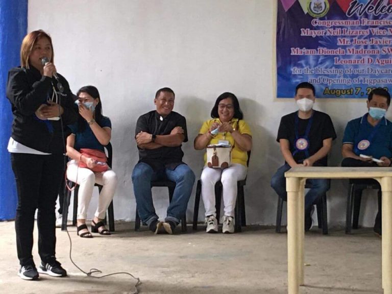 Inauguration of Covered Court and Child Development Center of Barangay San Fernando, Talisay City