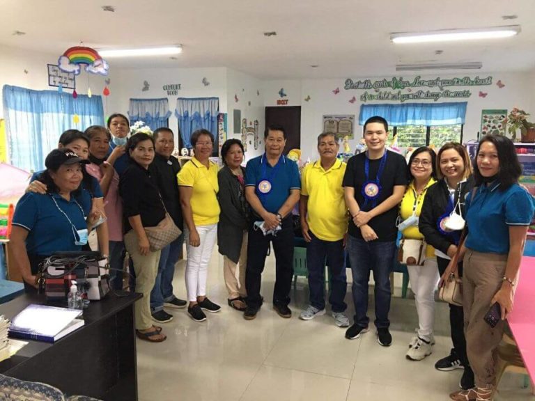 Inauguration of Covered Court and Child Development Center of Barangay San Fernando, Talisay City