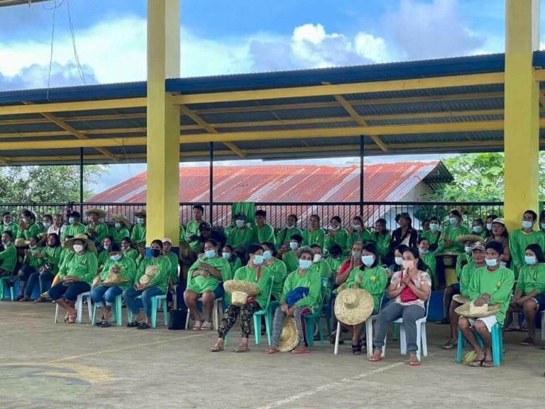 DOLE-TUPAD pay out at Barangay Kapitan Ramon, Silay City