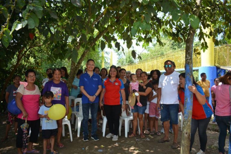 Cong. Kiko Benitez leads inauguration, turnover of Gaston Hanging Bridge at Brgy. E. Lopez