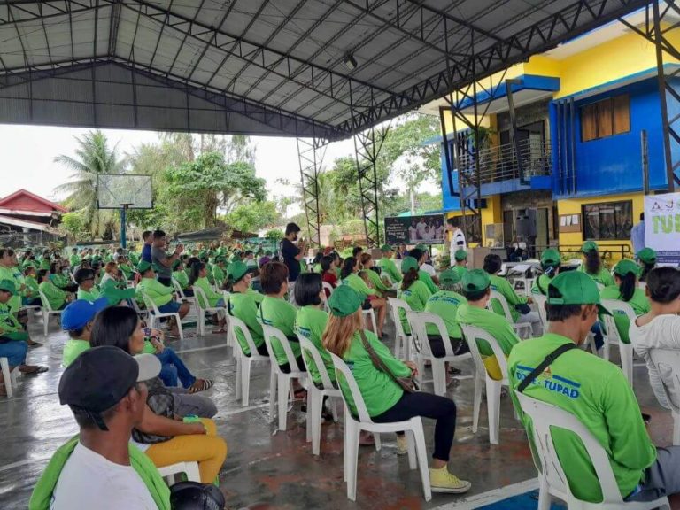 635 Talisaynons received their DOLE Tupad assistance