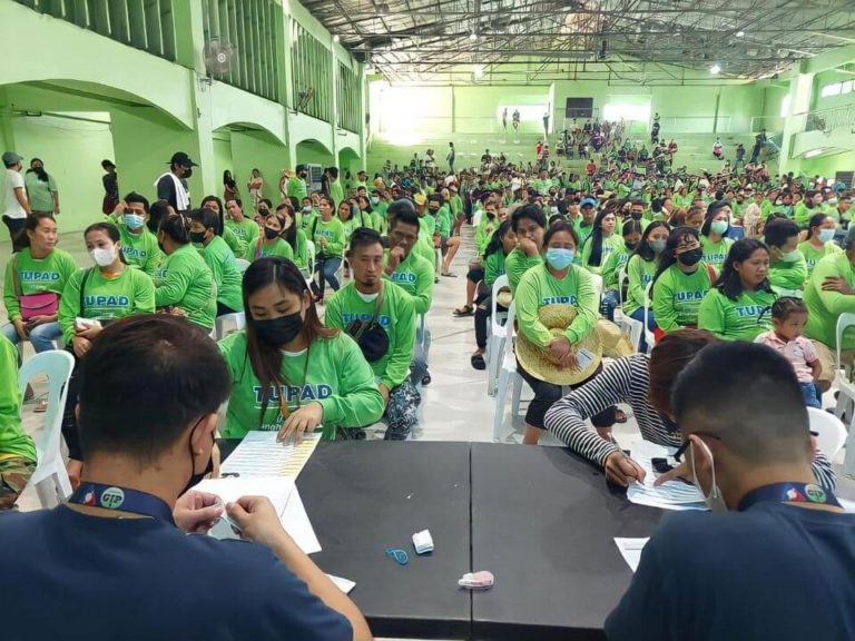 1,123 Victoriahanons received their DOLE Tupad assistance last January 19, 2023.