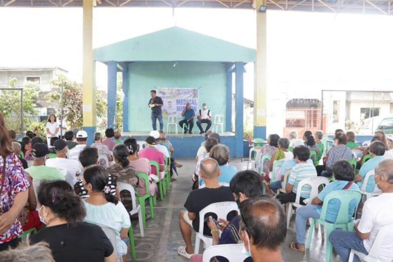 Medical Mission in Barangay 1, 2, and 3, E.B. Magalona