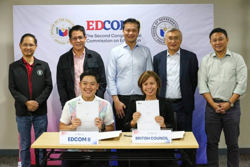 EDCOM 2 cements partnerships with British Council, Teach for the Philippines