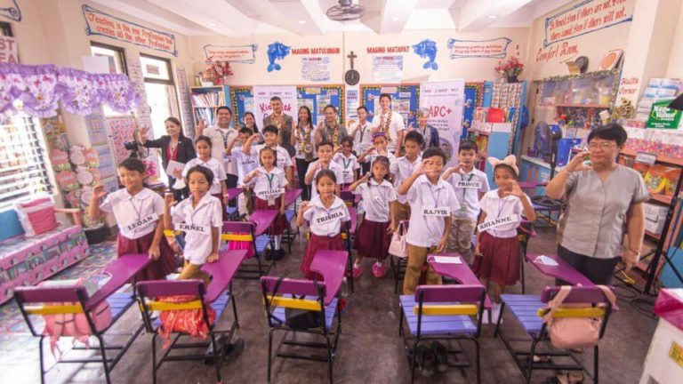 USAID Visited Salvacion Elementary School in Victorias City