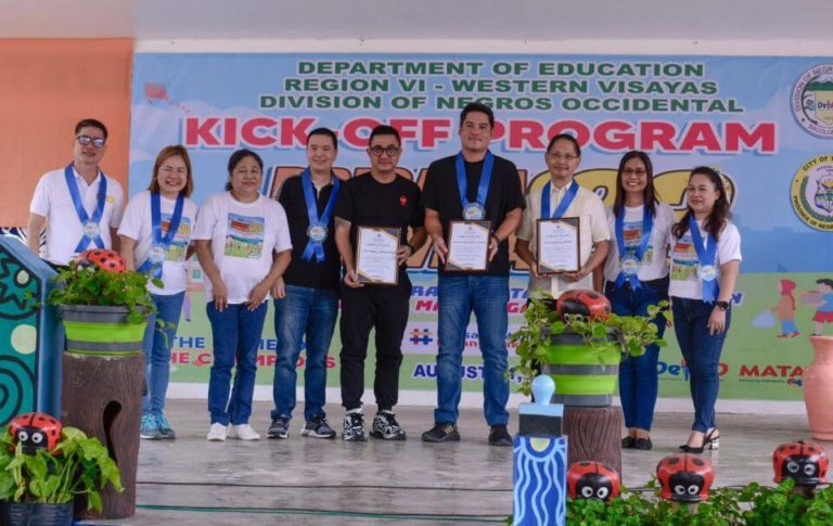 Congressman Kiko Benitez Leads Brigada Eskwela Kick-Off in Talisay, Calls for Bayanihan to Address Learning Loss