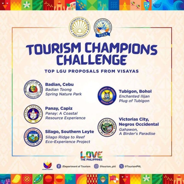 Congratulations to Victorias City and the beautiful Gawahon Eco Park for making it to the top LGU Proposals from Visayas of the Tourism Champions Challenge!