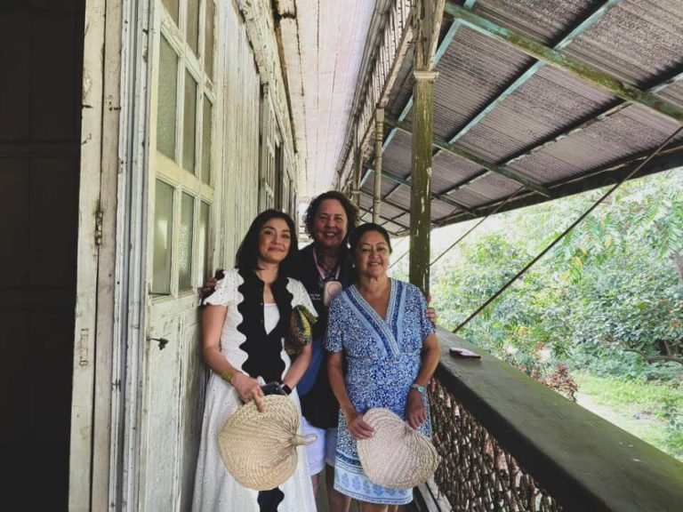 Cong. Kiko extends warmest welcome to First Lady Liza Marcos at the historic Gen. Aniceto Lacson Ancestral House