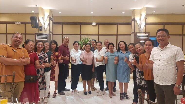 Dinner with Metro 3rd School Heads - Cong. Dr. Kiko Benitez