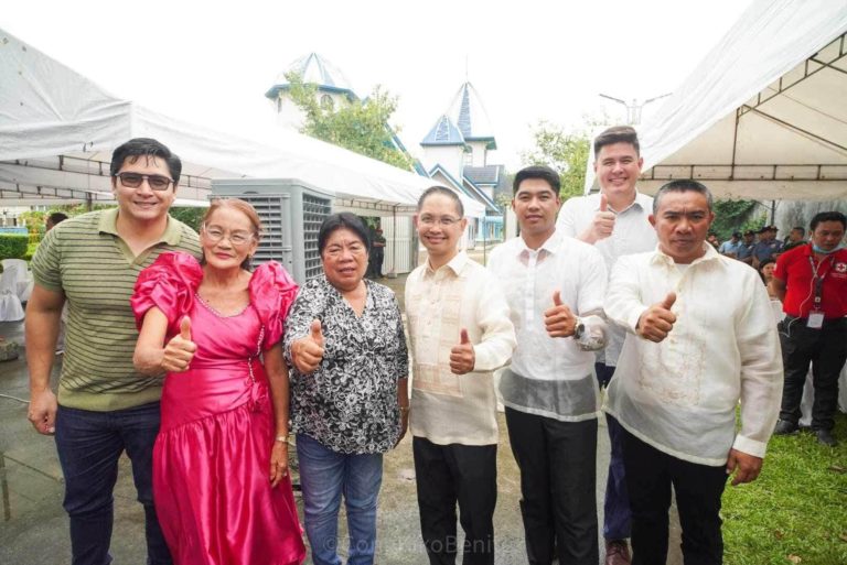 the oath-taking ceremony of newly-elected Silay City Barangay and SK officials at Magikland, Silay City