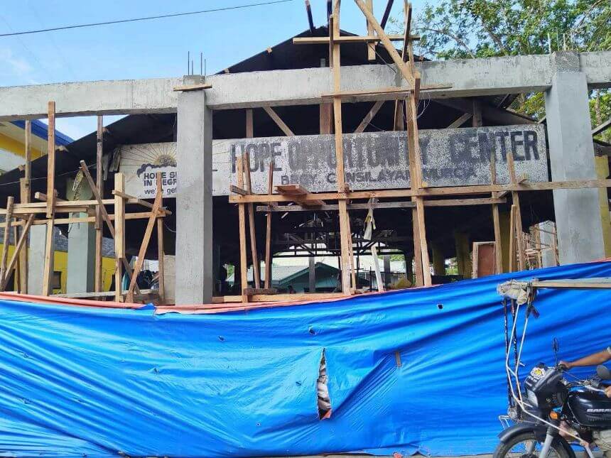 INFRA UPDATE: Ongoing construction sang Multi-Purpose Building sa ...