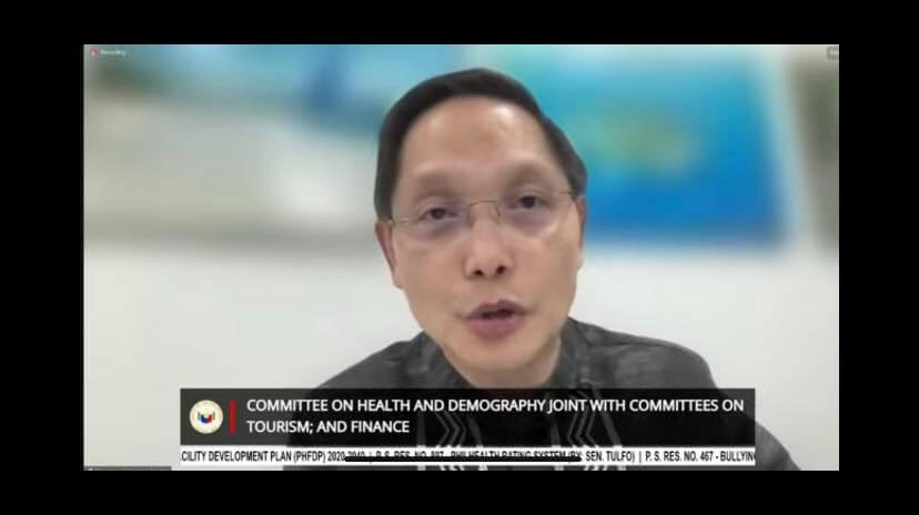 Cong. Kiko Benitez Appears on Senate Committee on Health to submit ...