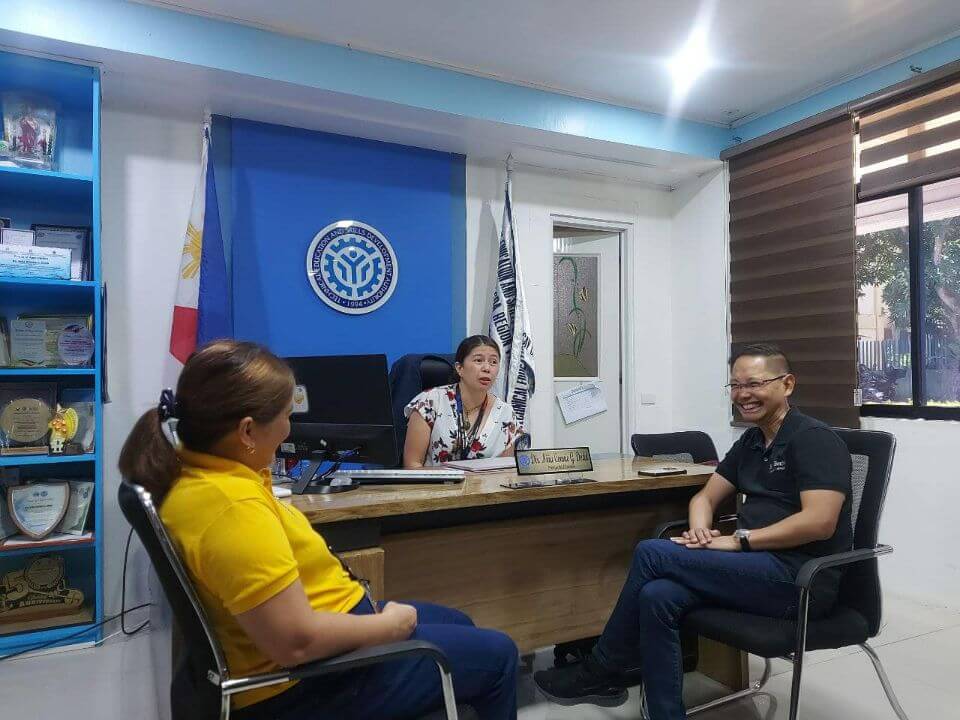 Cong. Kiko Visits TESDA Provincial Office and RTC - DR. JOSE FRANCISCO ...