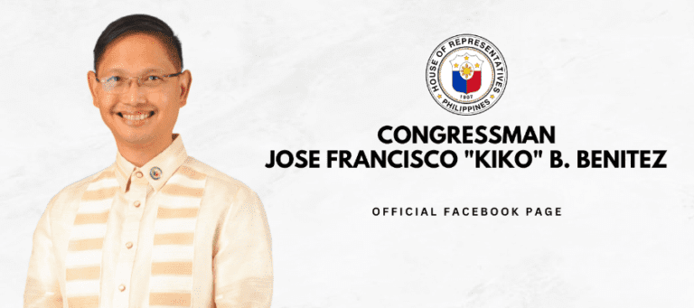 STATEMENT OF REP. JOSE FRANCISCO B. BENITEZ