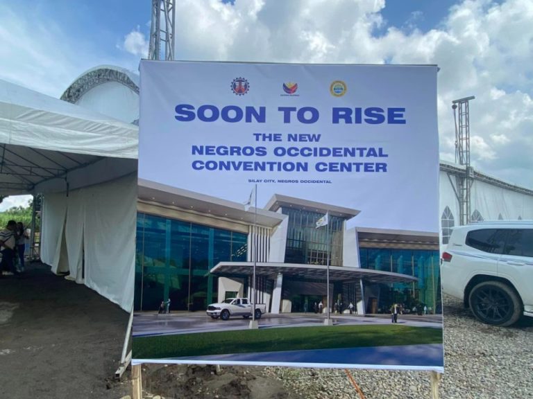 SOON TO RISE! Negros Occidental Convention Center groundbreaking ceremony and laying of time capsule at Barangay Guinhalaran, Silay City.