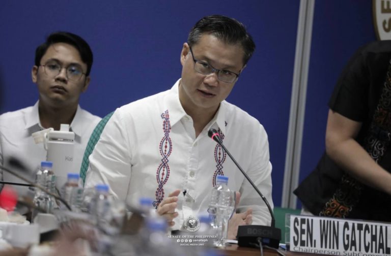 TESDA Director General, Secretary Jose Francisco Benitez at Senate of the Philippines