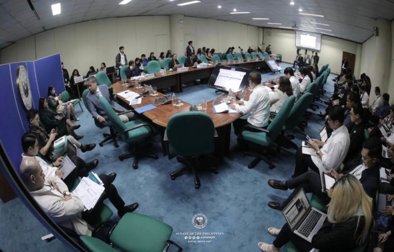 TESDA Director General, Secretary Jose Francisco Benitez at Senate of the Philippines