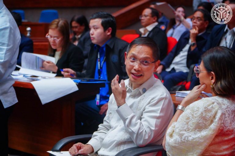 TESDA Director General, Secretary Jose Francisco Benitez at Senate of the Philippines