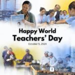 Maligayang World Teachers’ Day sa lahat ng ating mga guro – TESDA Secretary Kiko Benitez