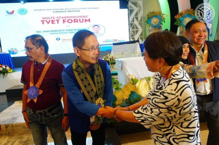 TESDA Secretary Professor K Leads Multi-Stakeholders' TVET Forum in Caraga Region